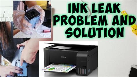 Gather the following materials: Clean,<b> lint-free</b> swabs that will not come apart or leave fibers A sheet of paper to. . Epson printer leaking black ink on paper